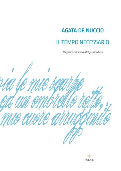 Il tempo necessario - Agata De Nuccio - copertina