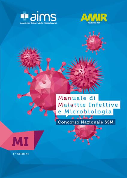 Manuale di malattie infettive e microbiologia. Concorso Nazionale SSM - copertina