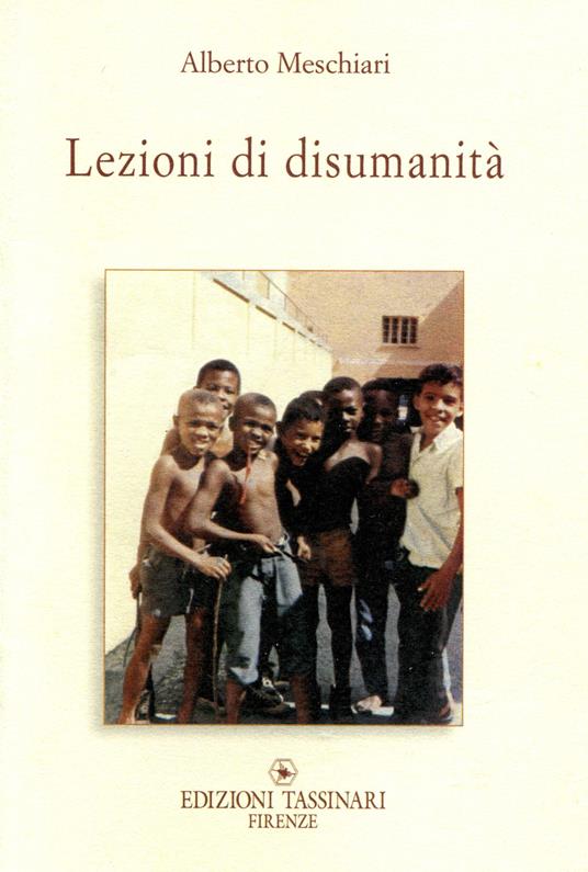 Lezioni di disumanità - Alberto Meschiari - copertina