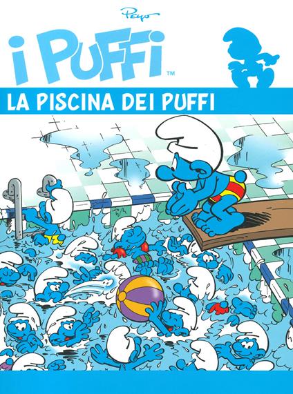 I puffi. L'integrale. Vol. 33: piscina dei puffi, La. - Peyo - copertina