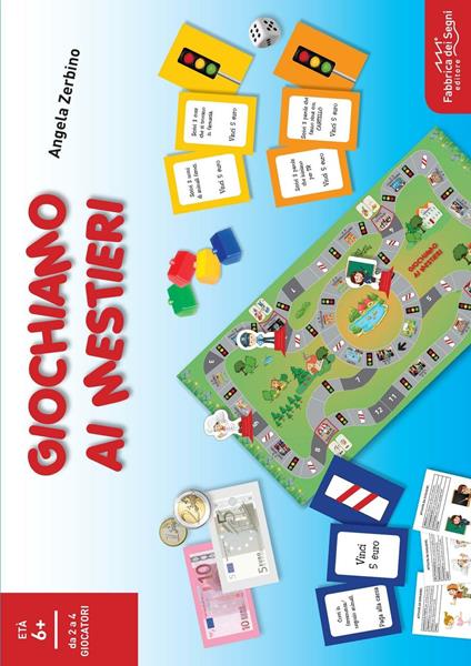 Giochiamo ai mestieri - Angela Zerbino - copertina