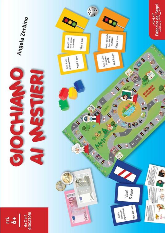 Giochiamo ai mestieri - Angela Zerbino - copertina