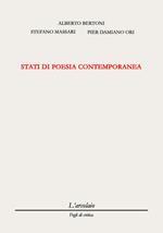 Stati di poesia contemporanea