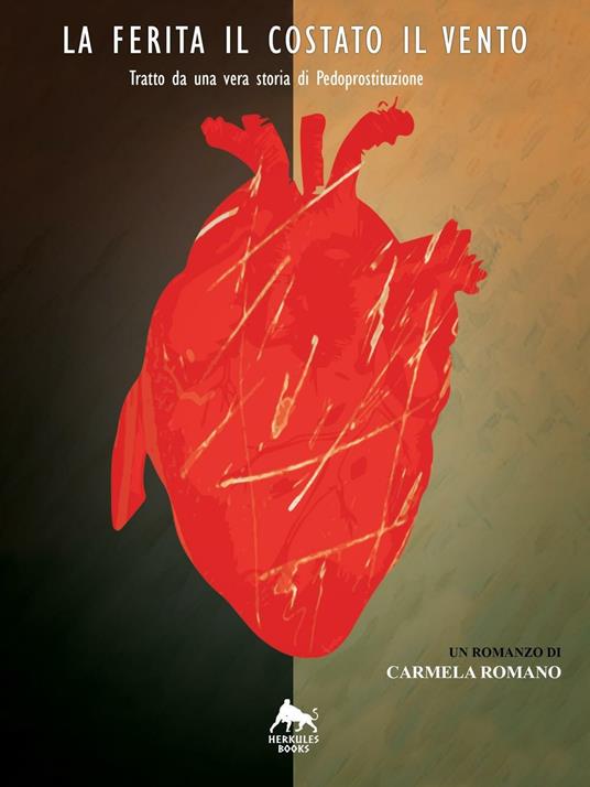 La ferita il costato il vento - Carmela Romano - copertina