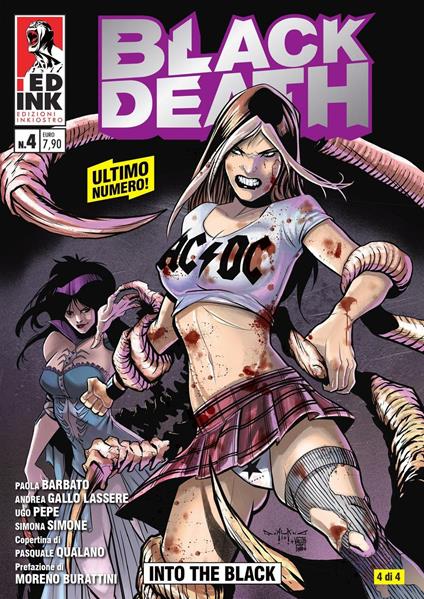 Black death. Vol. 4: Into the black. - Paola Barbato,Andrea Gallo Lassere,Simona Simone - copertina