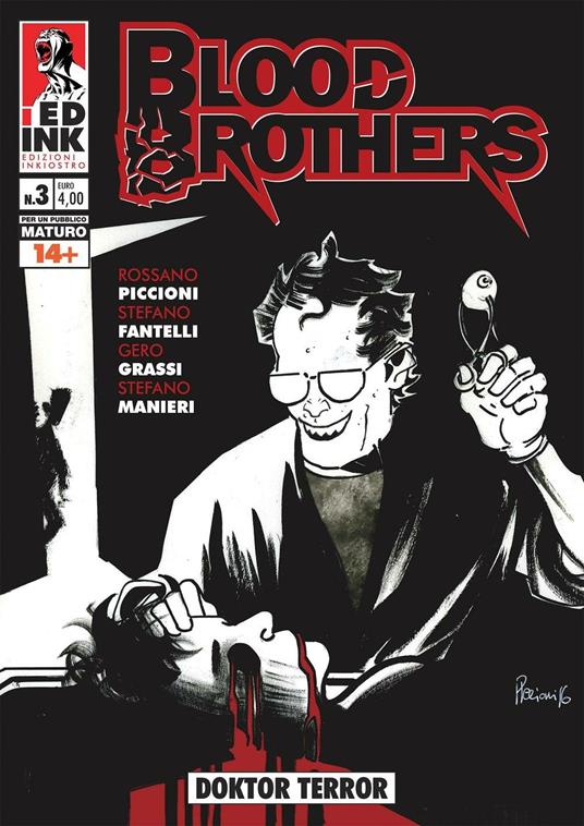 Blood brothers. Vol. 3: Doktor terror. - Stefano Fantelli,Rossano Piccioni - copertina