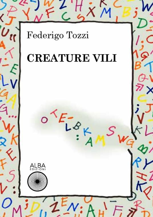 Creature vili - Federigo Tozzi - copertina
