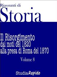 Riassunti di storia. Vol. 8: Riassunti di storia