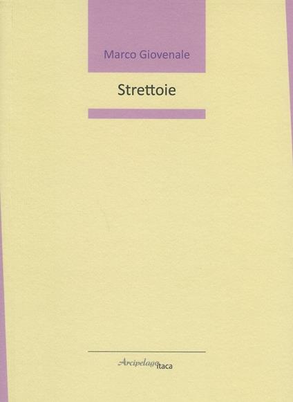 Strettoie - Marco Giovenale - copertina