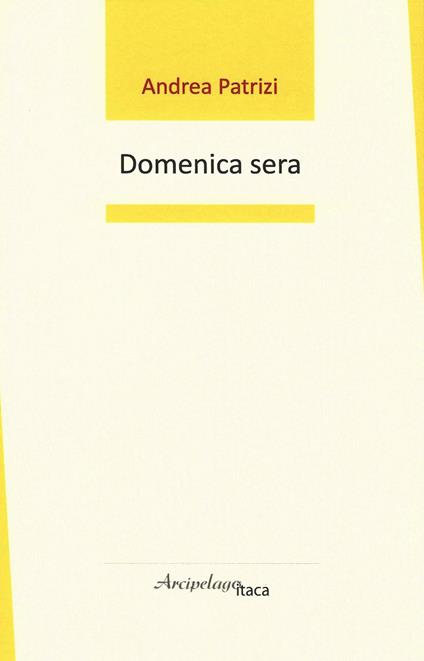 Domenica sera - Andrea Patrizi - copertina