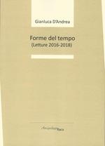 Forme del tempo (letture 2016-2018)