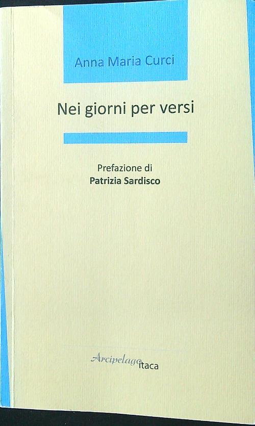 Nei giorni per versi