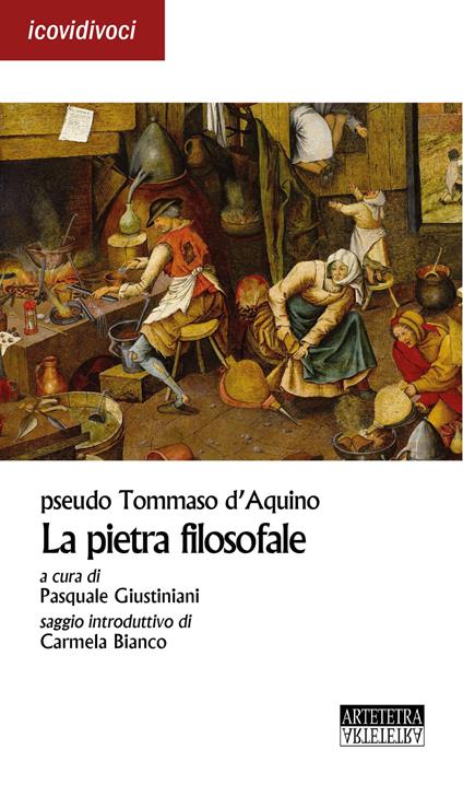 La pietra filosofale. Ediz. latina e italiana - Pseudo Tommaso d'Aquino - copertina