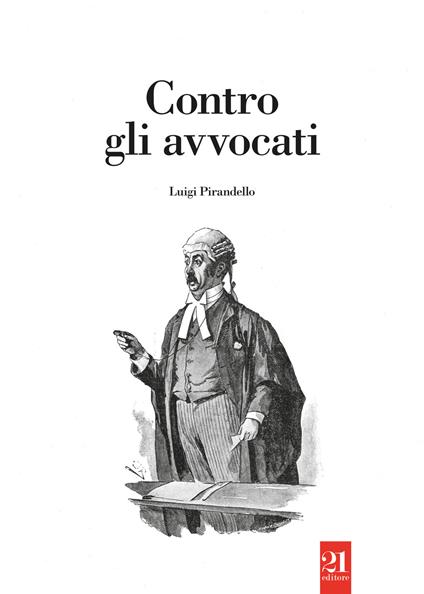 Contro gli avvocati - Luigi Pirandello - copertina