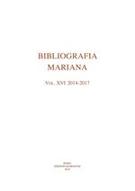 Bibliografia mariana (2014-2017). Vol. 16