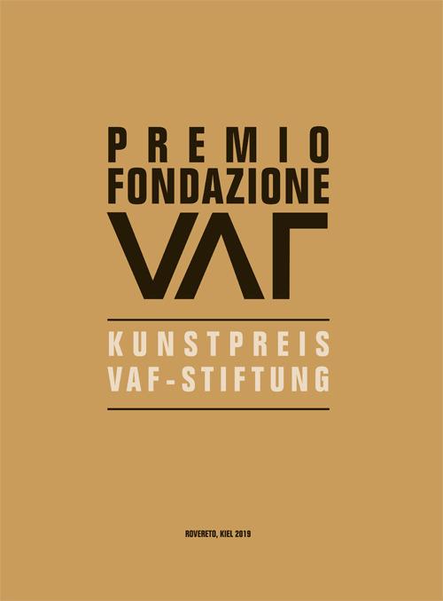VIII Edizione Premio Fondazione VAF - copertina