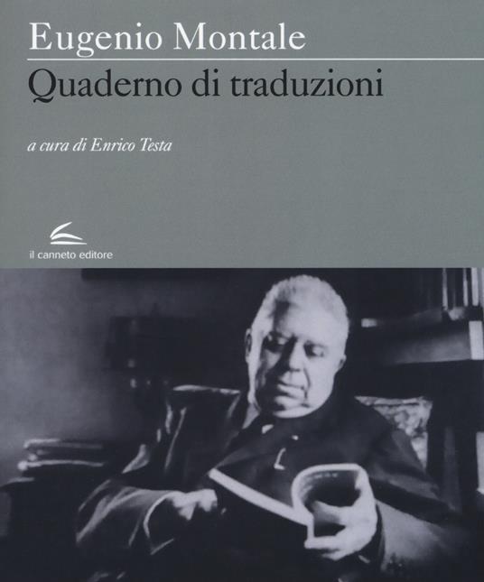 Quaderno di traduzioni - Eugenio Montale - copertina