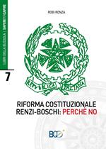 Riforma costituzionale Renzi-Boschi: perché no