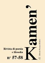 Kamen'. Rivista di poesia e filosofia. Ediz. italiana e slovena. Vol. 57-58