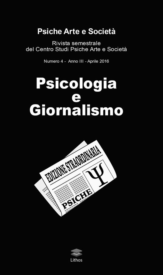 Psicologia e giornalismo - copertina