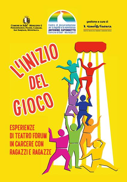 L'inizio del gioco. Esperienze di teatro forum in carcere con ragazzi e ragazze - copertina