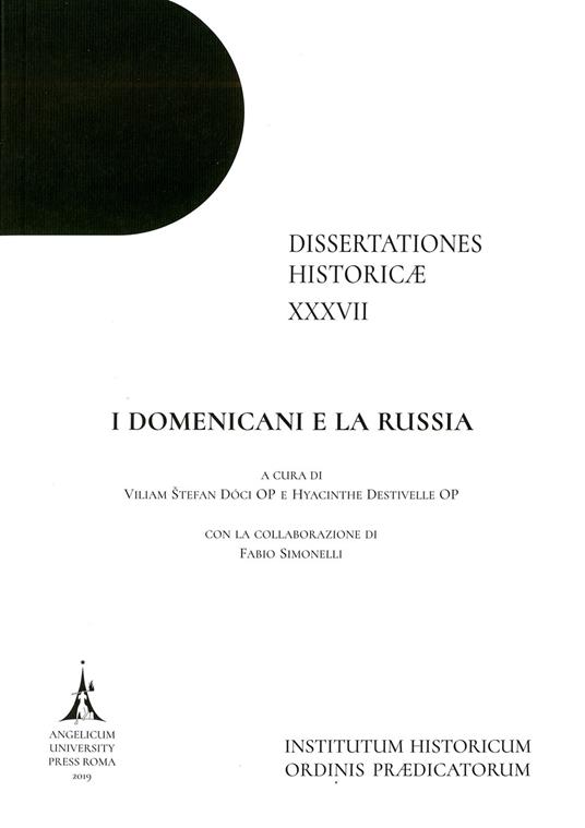 I Domenicani e la Russia. Ediz. multilingue - copertina