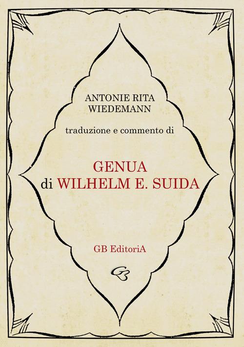 Genua - Wilhelm Suida - copertina