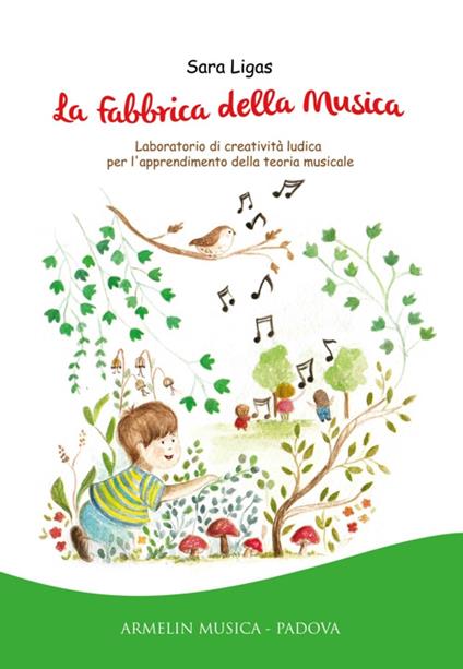 La fabbrica della musica. Laboratorio di creatività ludica per l'apprendimento della teoria musicale - Sara Ligas - copertina