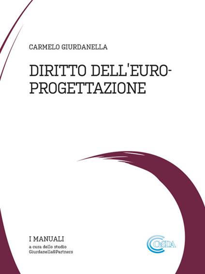 Diritto dell'Europrogettazione - Carmelo Giurdanella - copertina
