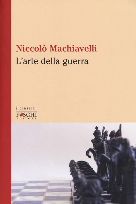 L' arte della guerra - Niccolò Machiavelli - copertina