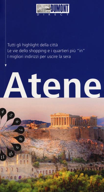 Atene. Con Carta geografica ripiegata - Klaus Bötig,Elisa Hübel - copertina