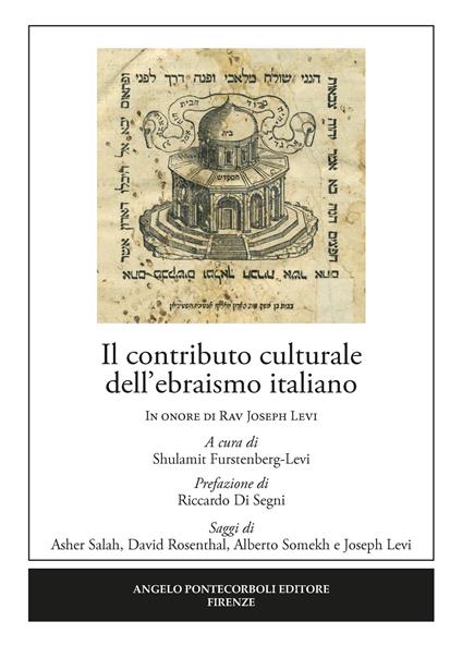 Il contributo culturale dell'ebraismo italiano. In onore di Rav Joseph Levi - copertina