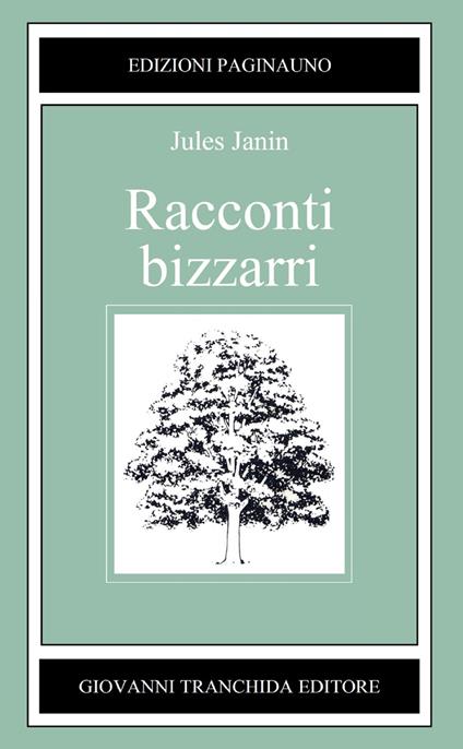 Racconti bizzarri - Jules Janin - copertina