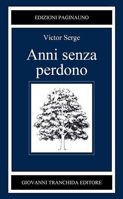 Anni senza perdono - Victor Serge - copertina