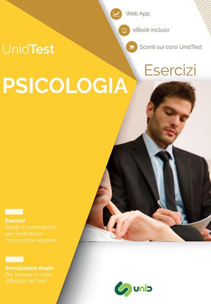 Eserciziario commentato per il test di ammissione a Psicologia. Con ebook. Con Contenuto digitale per accesso online - Gianluca M. Di Muro - copertina