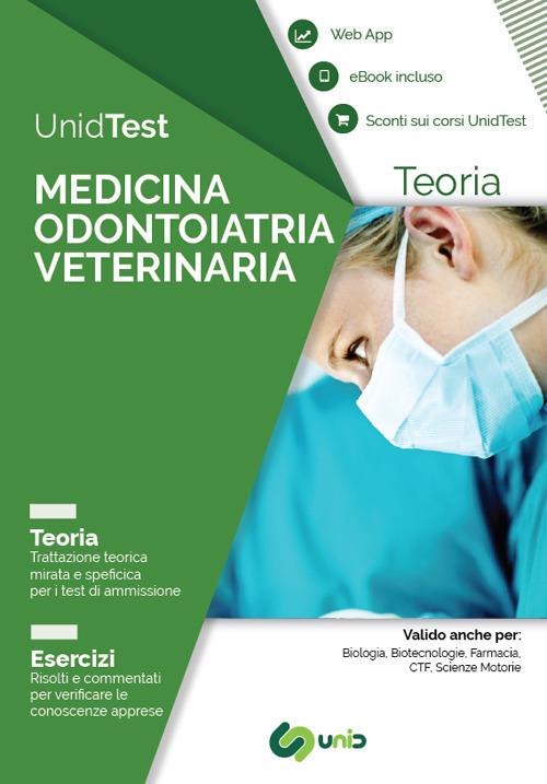 UnidTest. Medicina odontoiatria veterinaria. Teoria. Esercizi. Con app. Con ebook - copertina