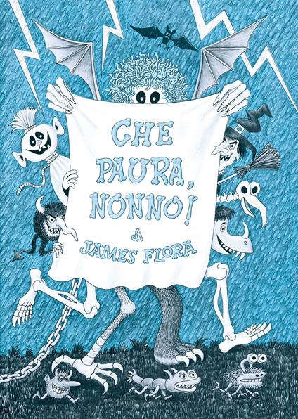 Che paura, nonno! - James Flora - copertina