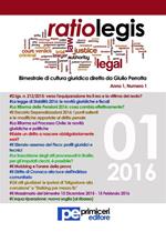 Ratio legis (2016). Vol. 1