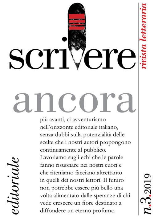Scrivere (2019). Vol. 3 - copertina