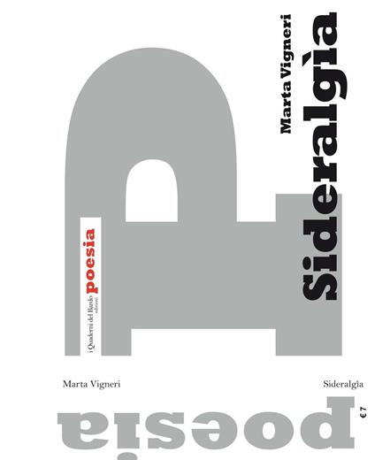 Sideralgìa - Marta Vigneri - copertina