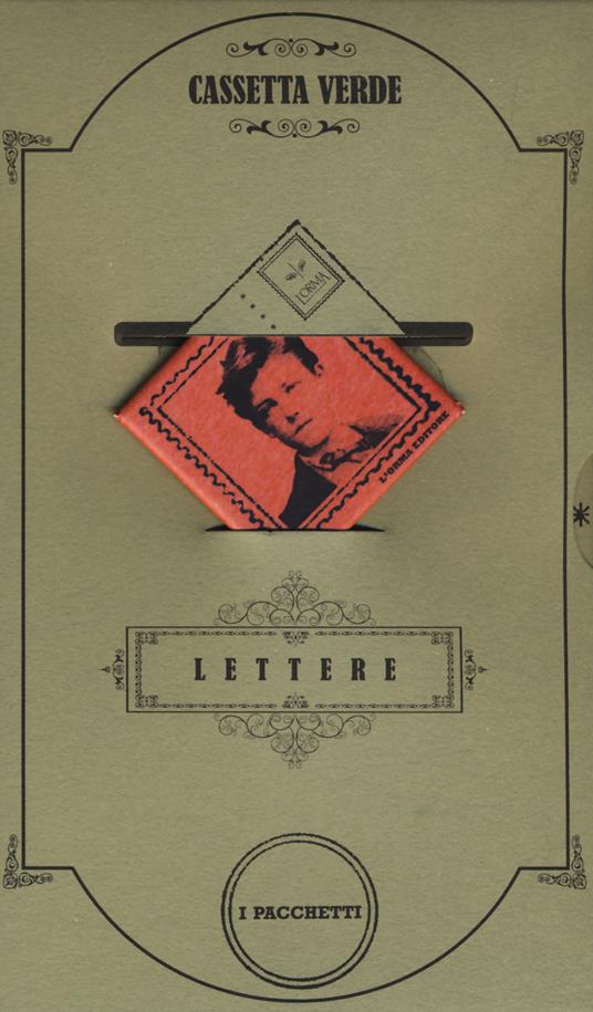 Cassetta verde. Le lettere dei poeti: Un vulcano silenzioso, la vita-Il poeta è un ladro di fuoco-Con pieno spargimento di cuore-La vita comincia ogni giorno. Con gadget - Emily Dickinson,Arthur Rimbaud,Rainer Maria Rilke - copertina
