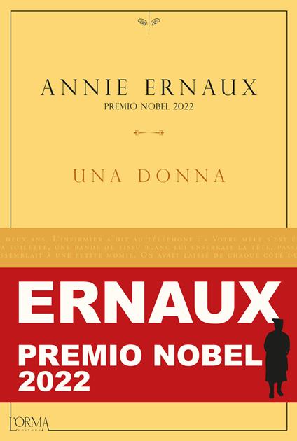 Una donna - Annie Ernaux - copertina