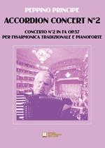 Accordion concert n. 2. Per fisarmonica tradizionale e pianoforte. Spartito