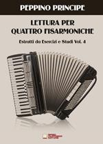 Lettura per quattro fisarmoniche. Estratti da Esercizi e studi Vol.4