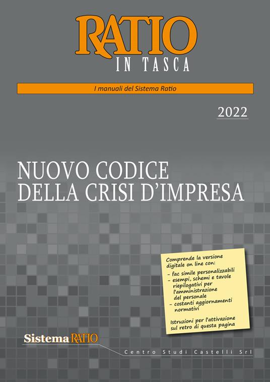Nuovo codice della crisi d'impresa - copertina