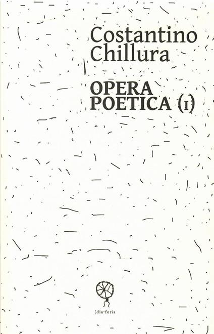 Opera poetica - Costantino Chillura - copertina