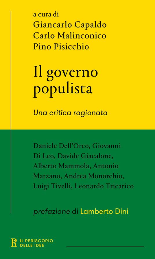 Il governo populista. Una critica ragionata - copertina