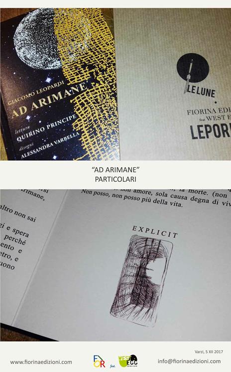 Leopardi, Ad Arimane. Lettura di Quirino Principe - Giacomo Leopardi - 3