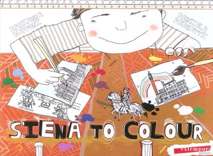 Siena to colour - Marianna Gepponi - copertina