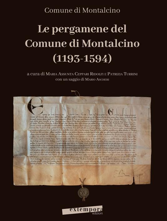 Le pergamene del Comune di Montalcino (1193-1594) - copertina
